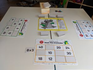 Multiplication Bingo - Beat the Crocodile